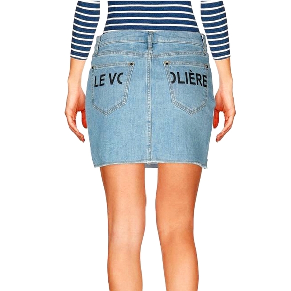 NWT - Le Volière Jeans Classy Skirt - Picture 2 of 10